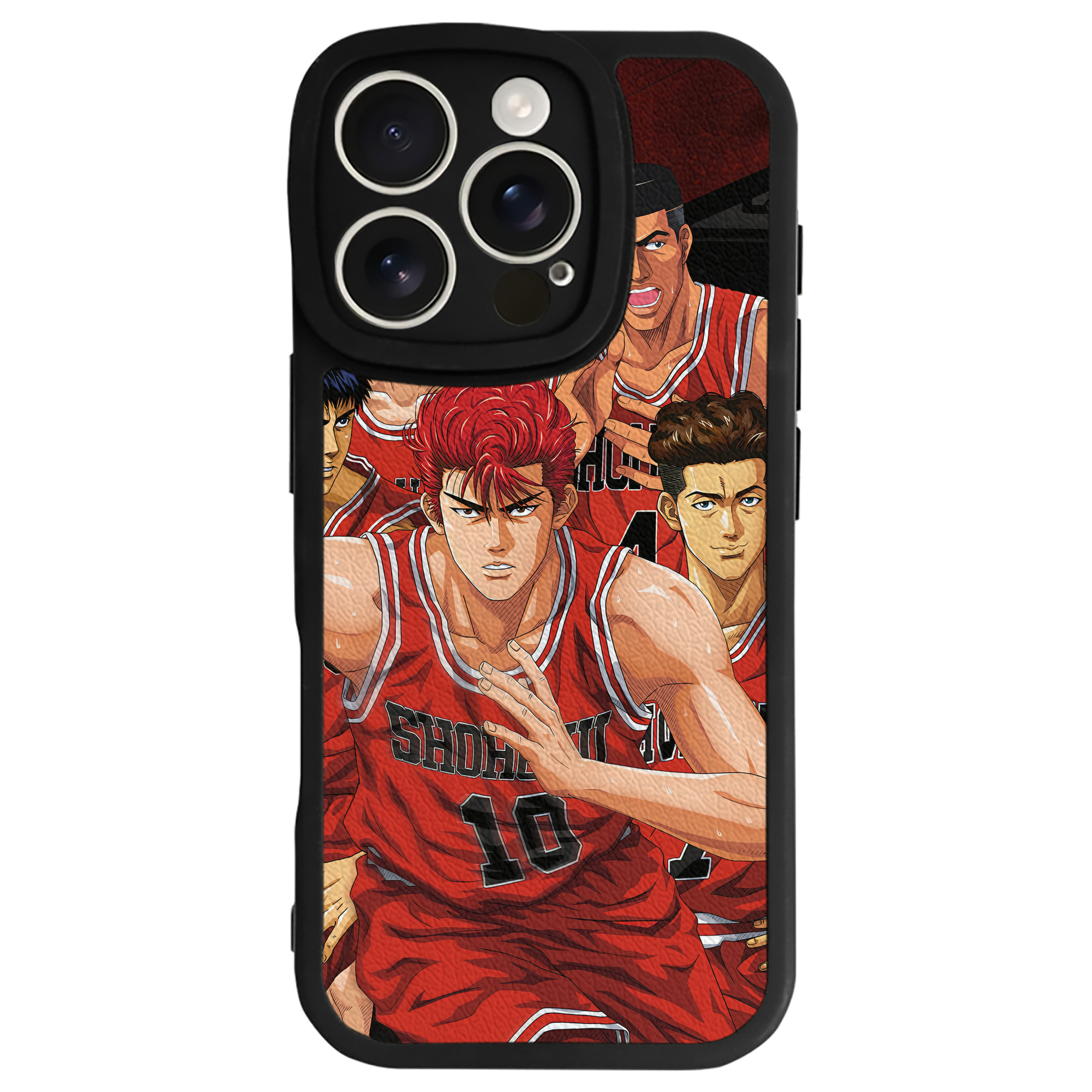 （画像用） SLAM DUNK／スラムダンク 【iPhone 16シリーズ対応】シリコンスマホケース（レザー調） 材質：シリコン